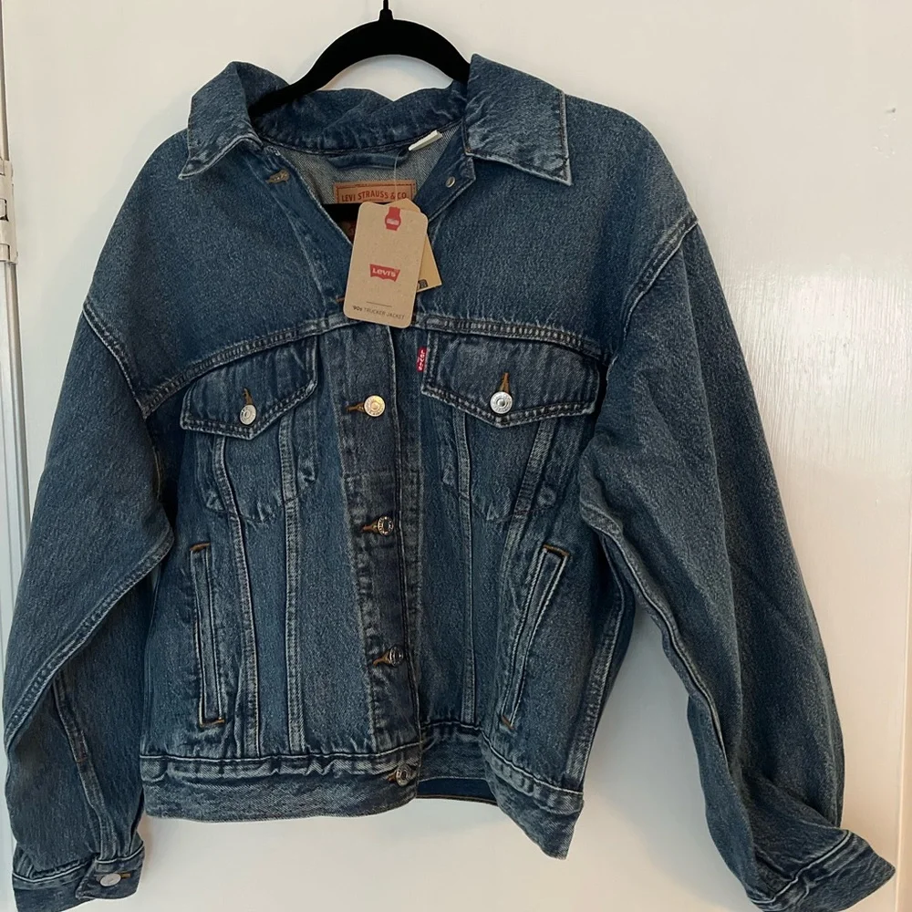 Levi's Classic 90’s Trucker Blue Jean Jacket - Picture 1 of 2